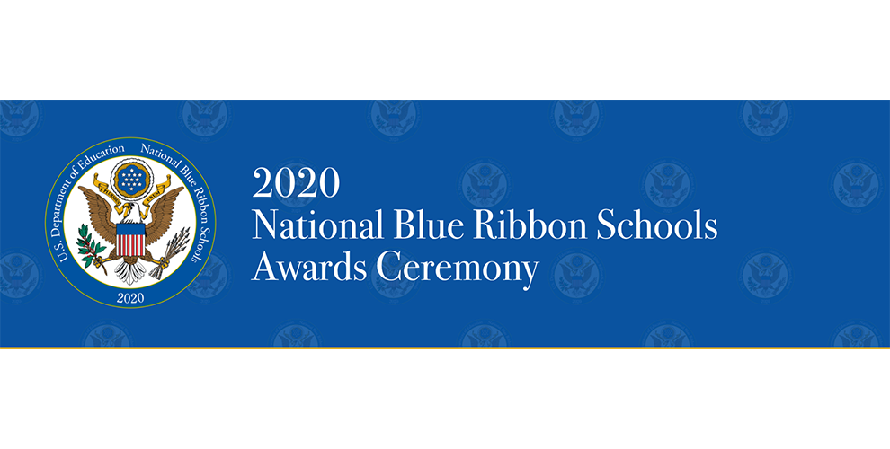 You're Invited to the National Blue Ribbon School Awards! Earhart