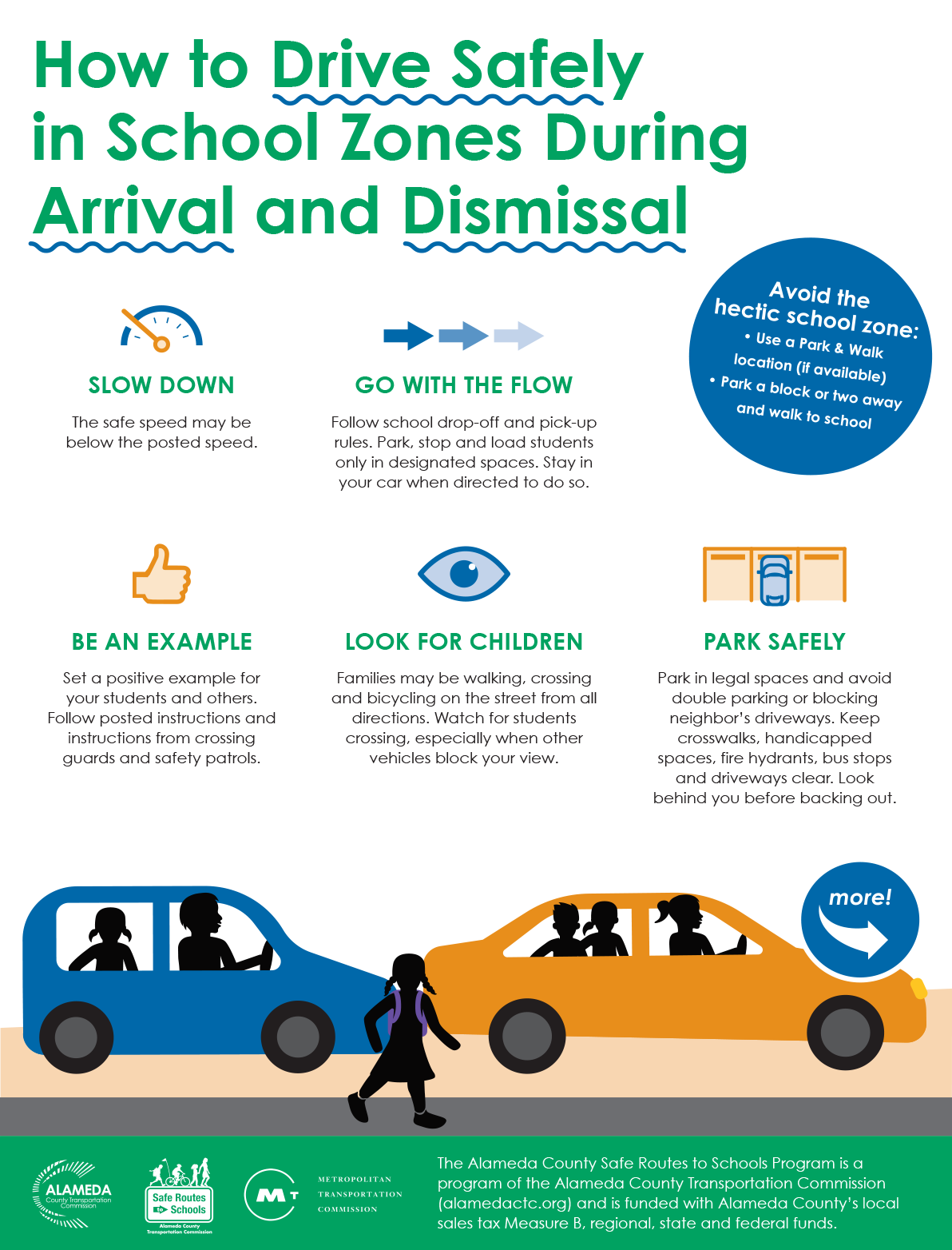 Safe Driving Earhart School PTA